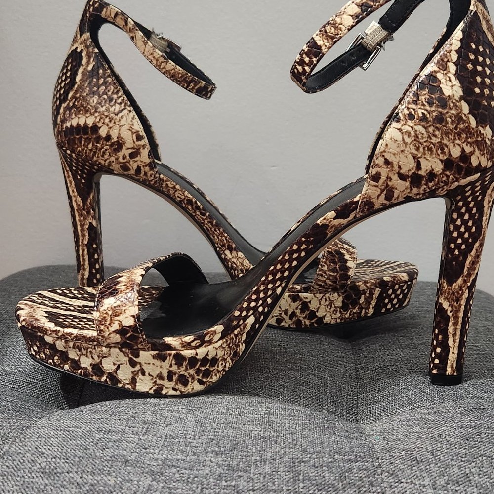 Michael Kors Snakeskin Sandal Size 7